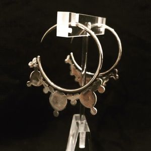 925 sterling silver earrings 2x2.1”